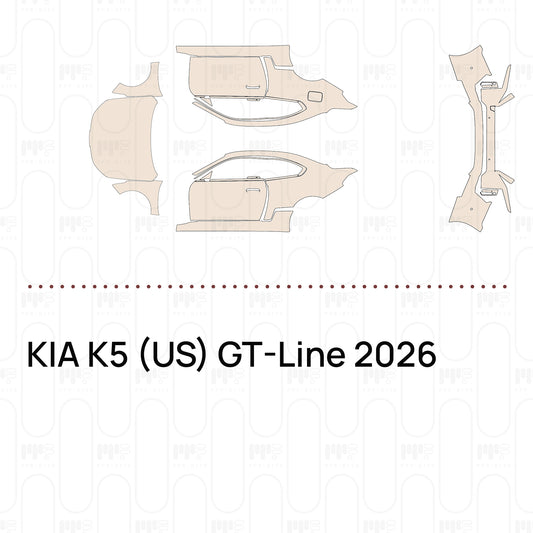 PPF prédécoupé KIA K5 (US) GT-Line 2026