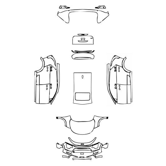Pre-Cut PPF KIA Niro 2023 - PPF-Kits