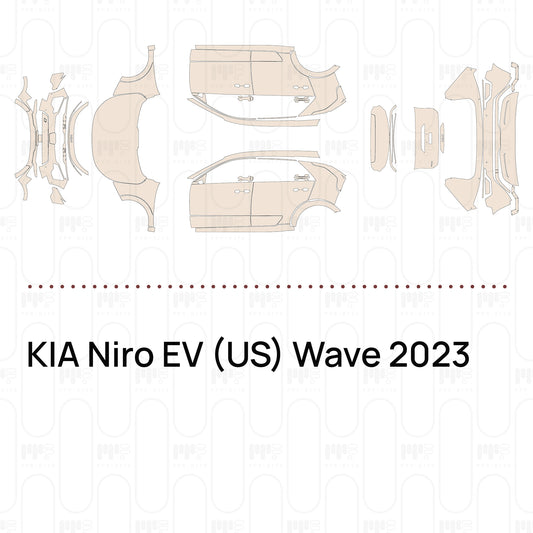 PPF prédécoupé KIA Niro EV (US) Wave 2023