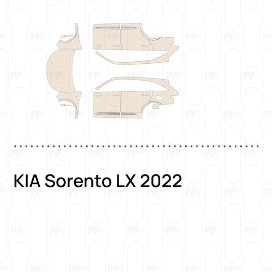 PPF prédécoupé KIA Sorento LX 2022