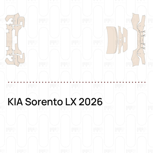 PPF prédécoupé KIA Sorento LX 2026