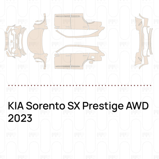 PPF prédécoupé KIA Sorento SX Prestige AWD 2023