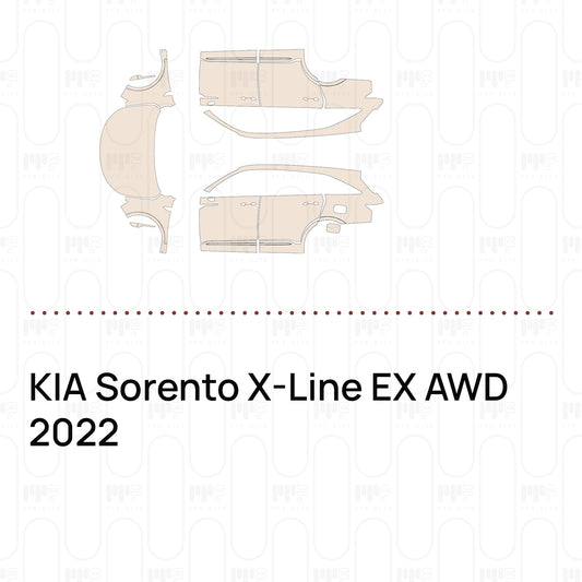 PPF prédécoupé KIA Sorento X-Line EX AWD 2022
