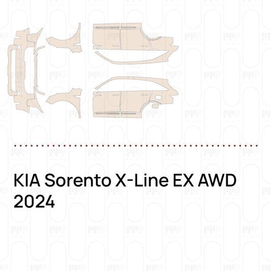 PPF prédécoupé KIA Sorento X-Line EX AWD 2024