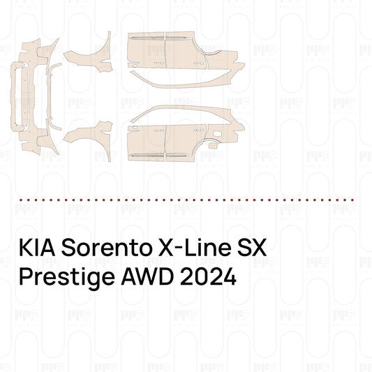 PPF prédécoupé KIA Sorento X-Line SX Prestige AWD 2024