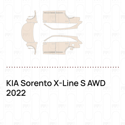 PPF prédécoupé KIA Sorento X-Line S AWD 2022