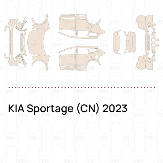 PPF prédécoupé KIA Sportage (CN) 2023