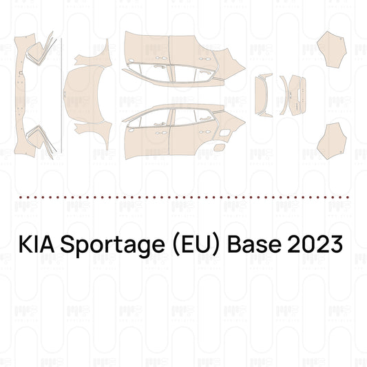 PPF prédécoupé KIA Sportage (EU) Base 2023