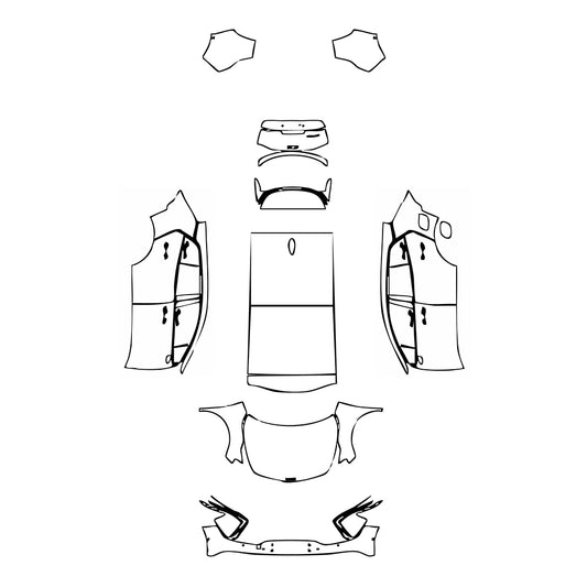 Pre-Cut PPF KIA Sportage (EU) Base 2024 - PPF-Kits