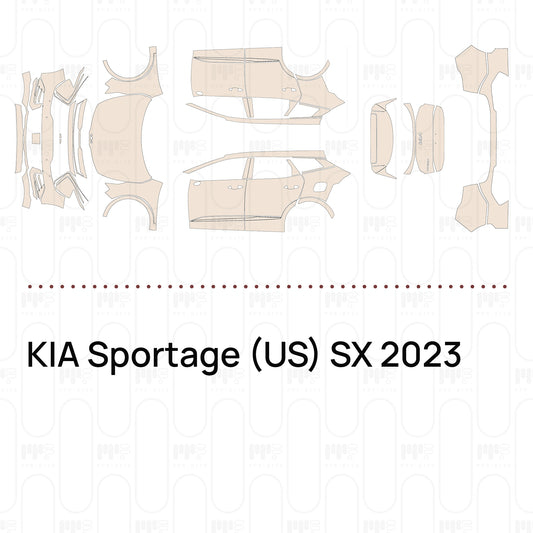 PPF prédécoupé KIA Sportage (US) SX 2023