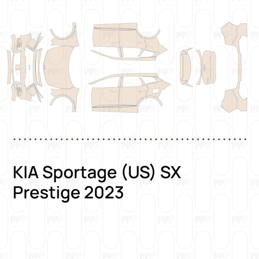 PPF prédécoupé KIA Sportage (US) SX Prestige 2023