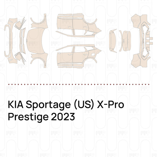 PPF prédécoupé KIA Sportage (US) X-Pro Prestige 2023