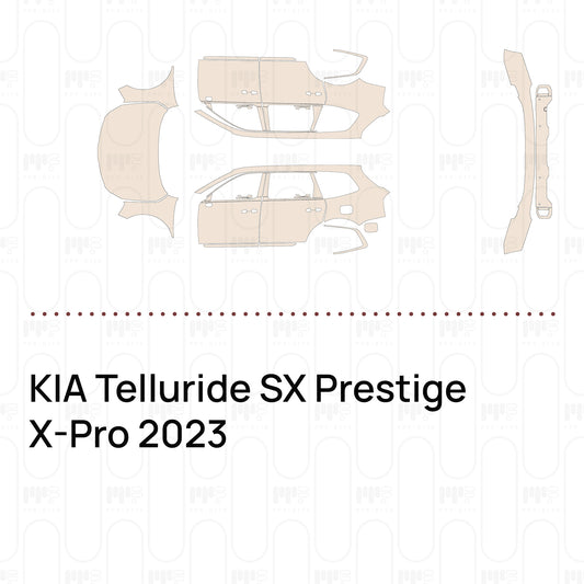 PPF prédécoupé KIA Telluride SX Prestige X-Pro 2023