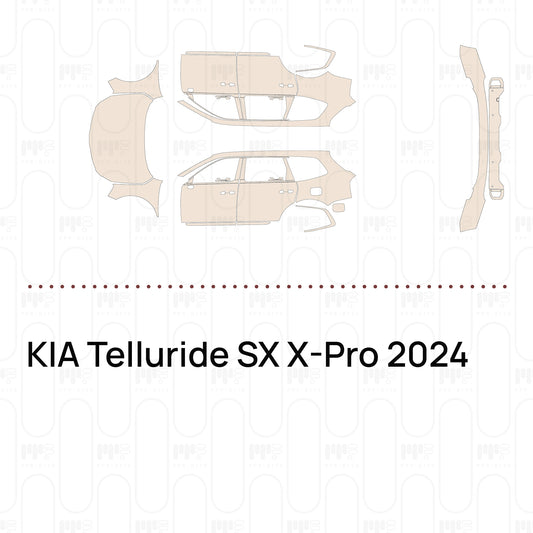 PPF prédécoupé KIA Telluride SX X-Pro 2024