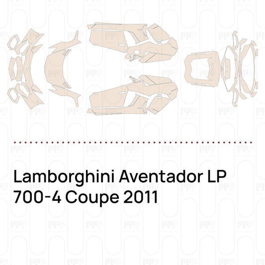 PPF prédécoupé Lamborghini Aventador LP 700-4 Coupe 2011