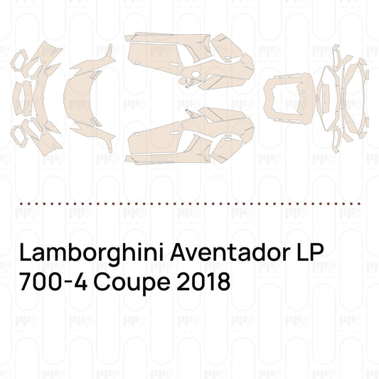 PPF prédécoupé Lamborghini Aventador LP 700-4 Coupe 2018