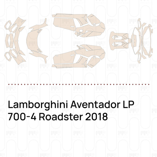 PPF prédécoupé Lamborghini Aventador LP 700-4 Roadster 2018