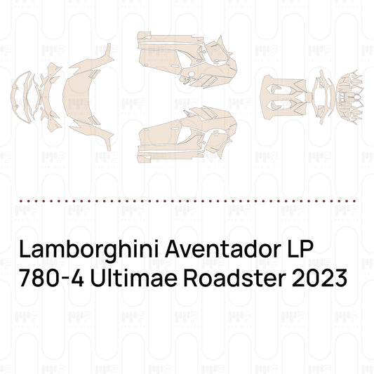 PPF prédécoupé Lamborghini Aventador LP 780-4 Ultimae Roadster 2023