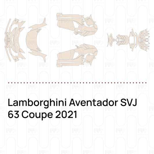 PPF prédécoupé Lamborghini Aventador SVJ 63 Coupe 2021