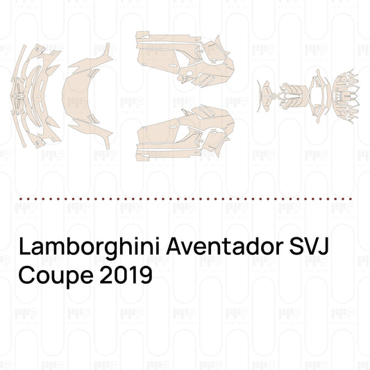 PPF prédécoupé Lamborghini Aventador SVJ Coupe 2019