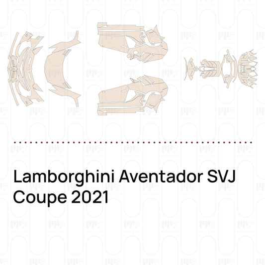 PPF prédécoupé Lamborghini Aventador SVJ Coupe 2021