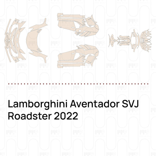PPF prédécoupé Lamborghini Aventador SVJ Roadster 2022