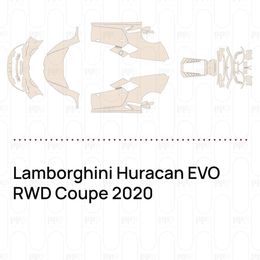 PPF prédécoupé Lamborghini Huracan EVO RWD Coupe 2020
