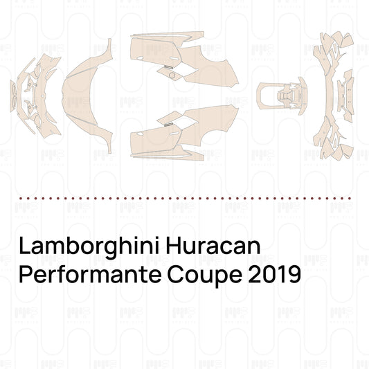 PPF prédécoupé Lamborghini Huracan Performante Coupe 2019