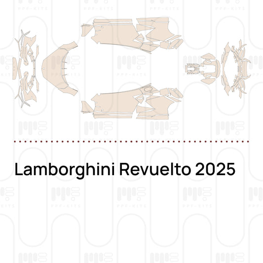 Lamborghini Revuelto 2025 – Film de protection PPF prédécoupé