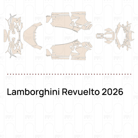 PPF prédécoupé Lamborghini Revuelto 2026