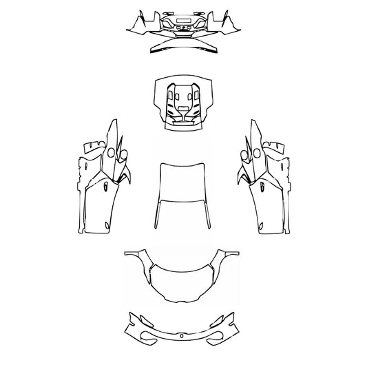 Pre-Cut PPF Lamborghini Temerario 2025 - PPF-Kits
