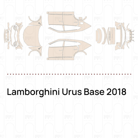 PPF prédécoupé Lamborghini Urus Base 2018