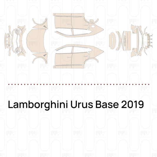PPF prédécoupé Lamborghini Urus Base 2019