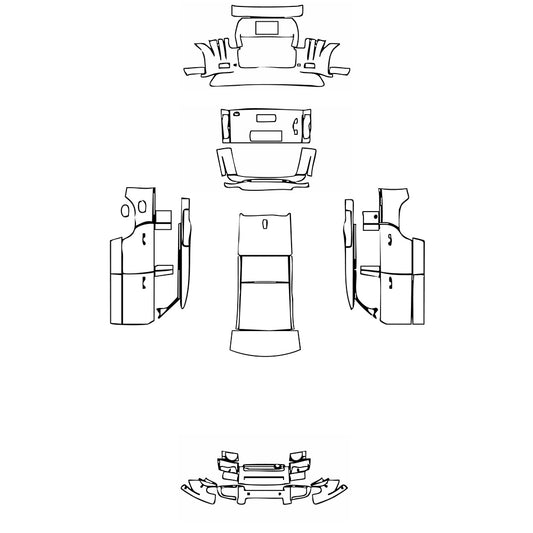 Pre-Cut PPF Land Rover Defender 110 Diablo Special Edition (China only) 2023 - PPF-Kits