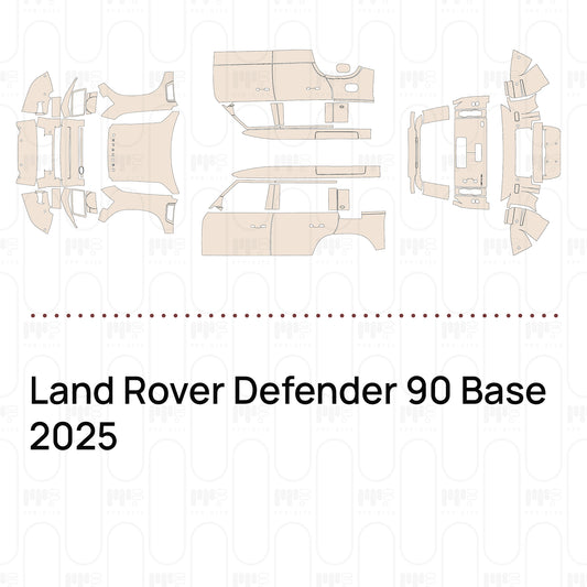PPF prédécoupé Land Rover Defender 90 Base 2025