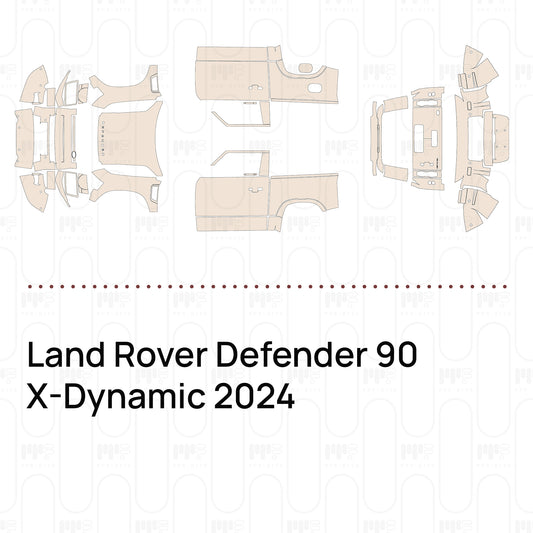 PPF prédécoupé Land Rover Defender 90 X-Dynamic 2024