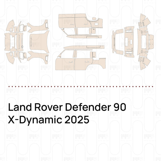 PPF prédécoupé Land Rover Defender 90 X-Dynamic 2025