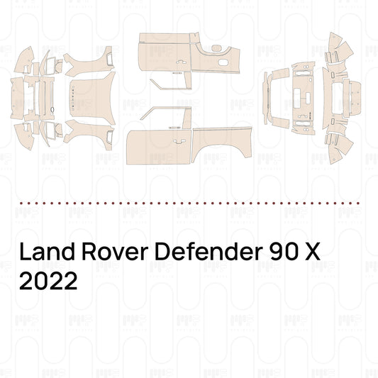 PPF prédécoupé Land Rover Defender 90 X 2022