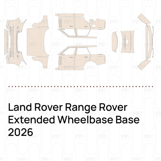 PPF prédécoupé Land Rover Range Rover Extended Wheelbase Base 2026