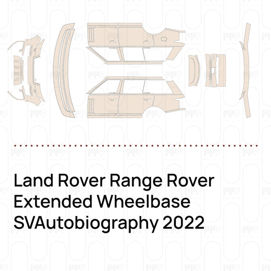 PPF prédécoupé Land Rover Range Rover Extended Wheelbase SVAutobiography 2022