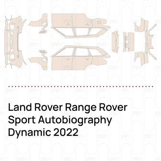PPF prédécoupé Land Rover Range Rover Sport Autobiography Dynamic 2022