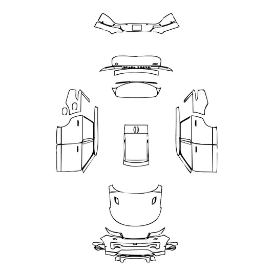 Pre-Cut PPF Land Rover Range Rover Sport Dynamic 2023 - PPF-Kits
