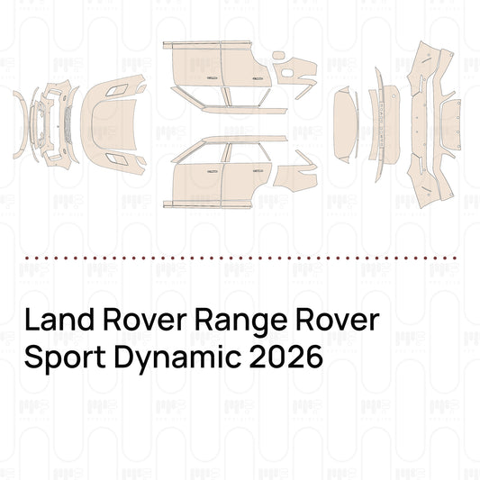 PPF prédécoupé Land Rover Range Rover Sport Dynamic 2026