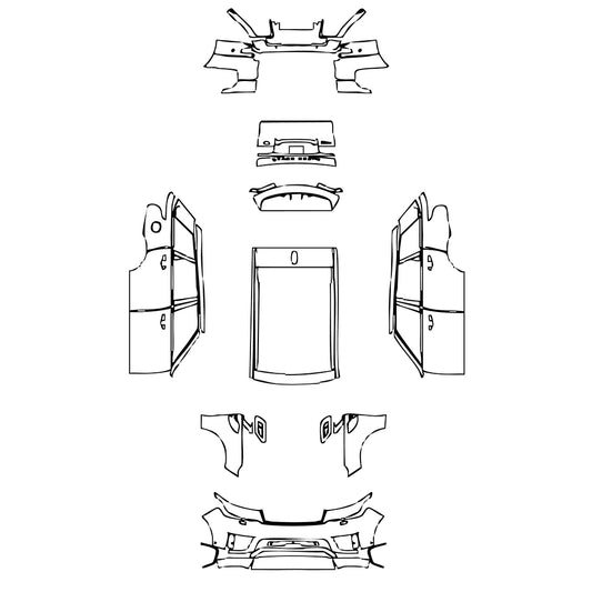 Pre-Cut PPF Land Rover Range Rover Sport SE 2022 - PPF-Kits