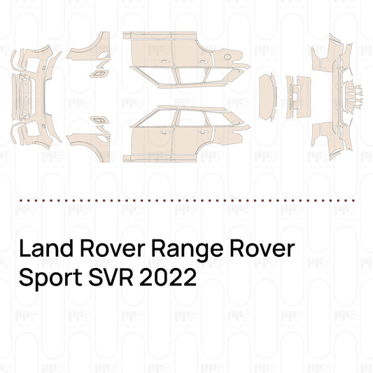 PPF prédécoupé Land Rover Range Rover Sport SVR 2022