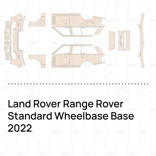 PPF prédécoupé Land Rover Range Rover Standard Wheelbase Base 2022
