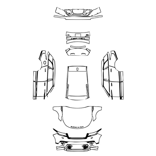 Pre-Cut PPF Land Rover Range Rover Velar First Edition 2023 - PPF-Kits