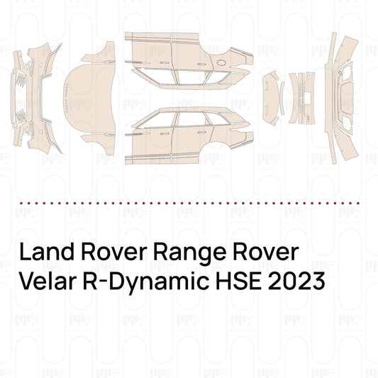 PPF prédécoupé Land Rover Range Rover Velar R-Dynamic HSE 2023