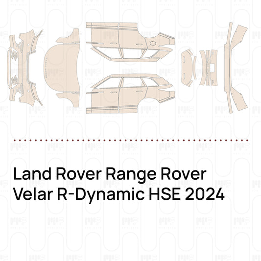 PPF prédécoupé Land Rover Range Rover Velar R-Dynamic HSE 2024