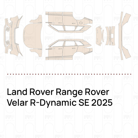 PPF prédécoupé Land Rover Range Rover Velar R-Dynamic SE 2025